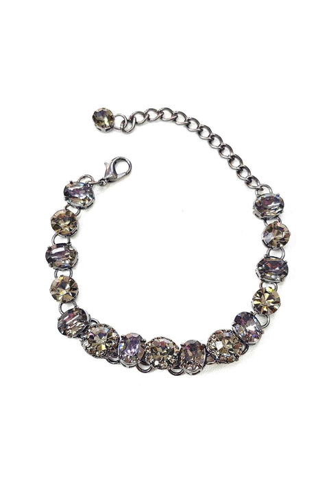 Pulseira Choker desejo com pedras black diamond banhada no onix