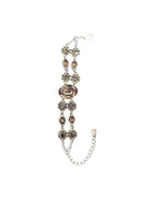 Pulseira Encanto exclusivo prata com pedras black diamond