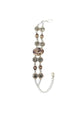 Pulseira Encanto exclusivo prata com pedras black diamond