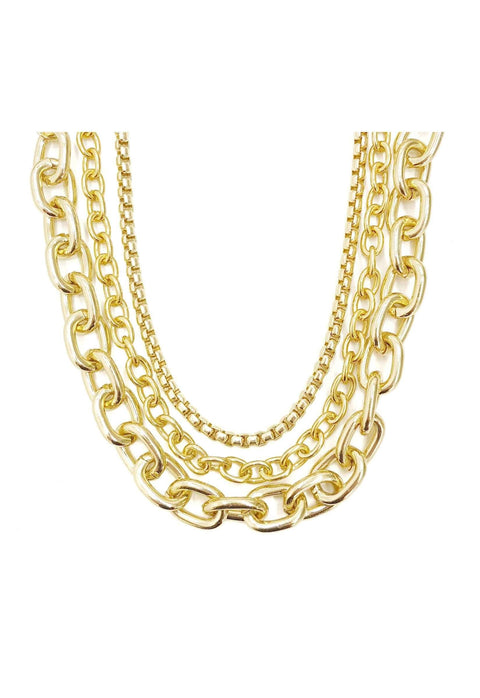 Colar choker Sienna gold