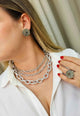 Colar Choker sienna silver