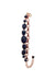 Pulseira Gerusa luxo com pedras pretas