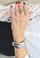 Bracelete Noite de Viena silver de metal prata