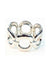 Bracelete Café de Roma silver de metal prata