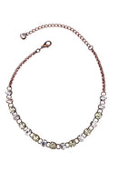 Choker Infinitá vintage com pedras cristais