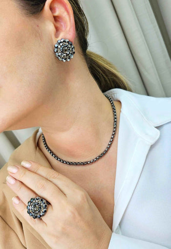 Colar choker Sienna onix