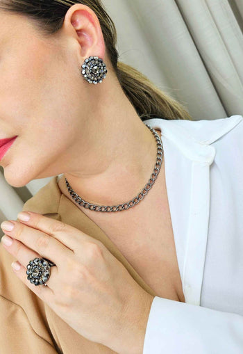 Colar choker Sienna onix