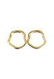 Brinco Glam tech dourado