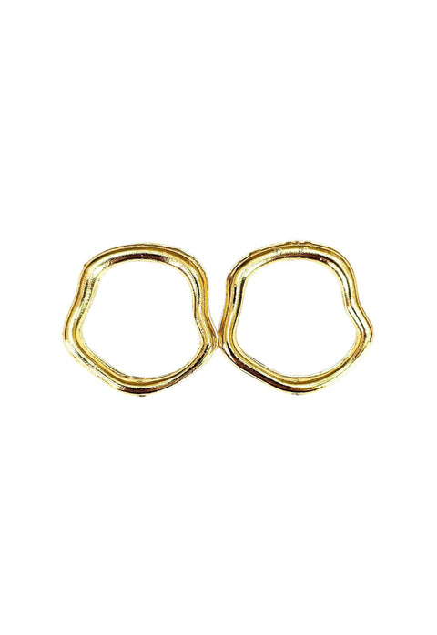 Brinco Glam tech dourado