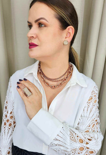 Colar choker Sienna vintage