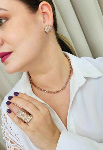 Colar choker Sienna vintage