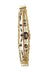 Pulseira Aurora dourada com pedras black diamond