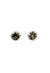 Brinco Glamour silver com pedras black diamond