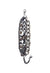 Pulseira Lumier com correntes e pedras grafites
