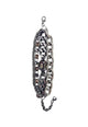 Pulseira Lumier com correntes e pedras grafites