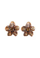 Brinco Embeleze de flor vintage
