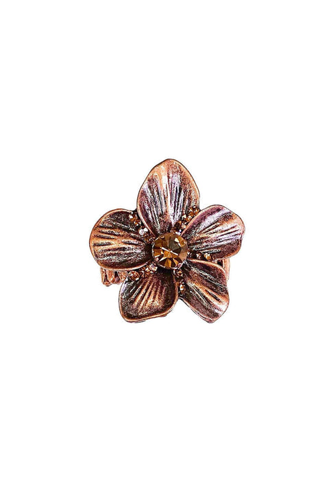 Anel Embeleze de flor vintage