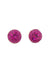 Brinco Vick fucshia banhado no vintage