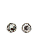 Brinco Vick nil hematite banhado no grafite
