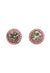 Brinco Vick carmela ametista claro banhado no vintage