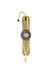 Pulseira Imperatriz com pingente ouro velho e correntes douradas