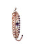 Pulseira Rainha Glam com elos vintages e pedras ametistas