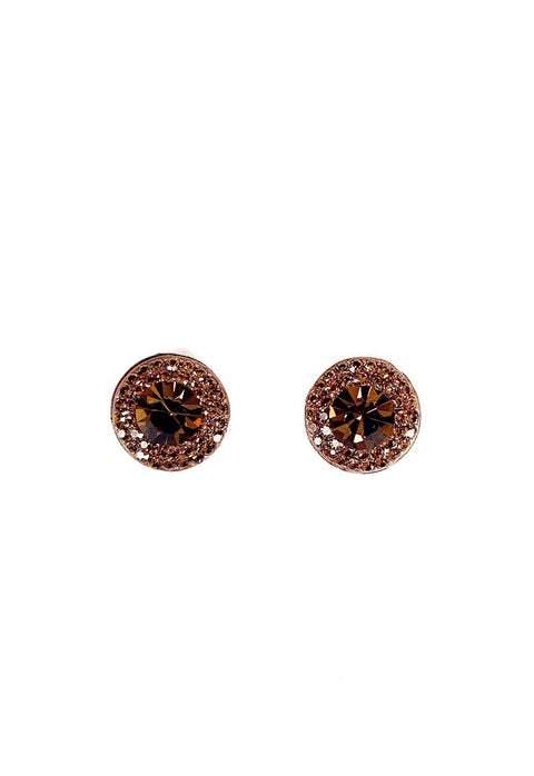 Brinco Vick Serafina com strass smoked vintage