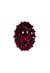 Anel Aurélia Red com pedra oval vermelha e Strass Siam