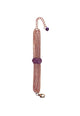 Pulseira Rainha Ametista classic banhada no vintage