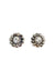 Brinco Impacto silver com pedras cristais e hematite