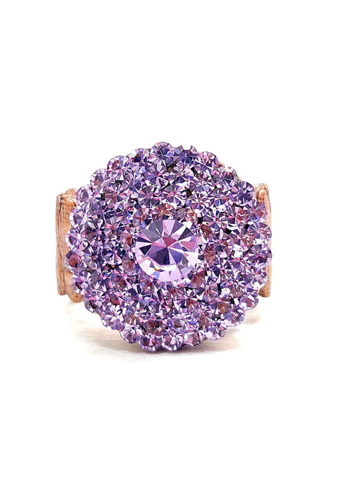 Anel Teresa lavanda vintage