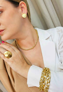 Colar choker Sienna gold