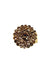 Maxi anel Filipa smoked banhado no dourado