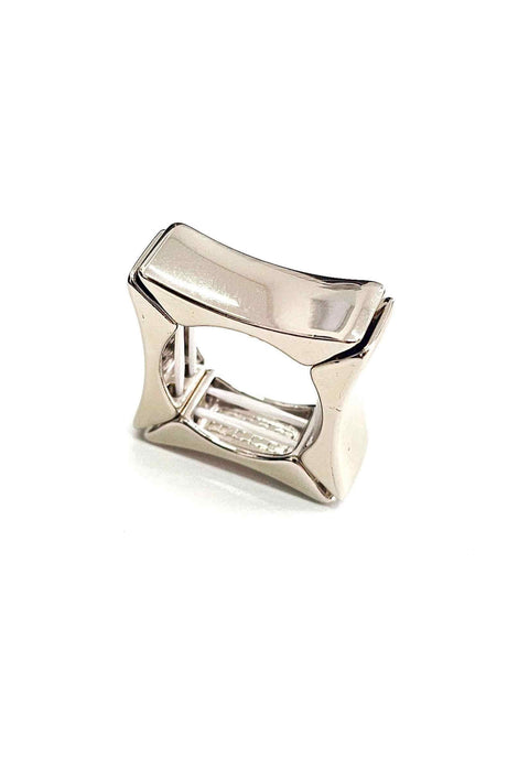 Anel Royale silver de metal luxo