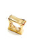 Anel Royale gold de metal luxo