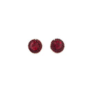 Brinco Vick vermelho banhado no vintage
