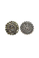 Brinco Calista com pedras black diamond