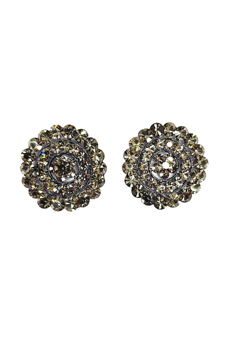 Brinco Calista com pedras black diamond