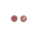 Brinco Vick rosa claro banhado no vintage