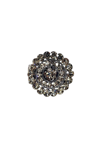 Anel Calista com pedras black diamond