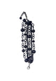 Pulseira Momentos black com pedras e elos pretos