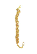 Pulseira Lumina gold de correntes venezianas douradas