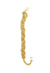 Pulseira Lumina gold de correntes venezianas douradas