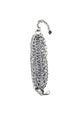 Pulseira Constantine silver com mix de correntes pratas