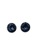 Brinco vick Sanui azul banhado no ouro velho