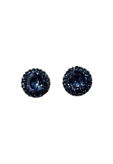 Brinco vick Sanui azul banhado no ouro velho