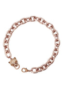 Colar Cibele de onça pêssego vintage