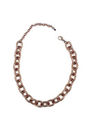 Colar choker Scarlet de elos vintage