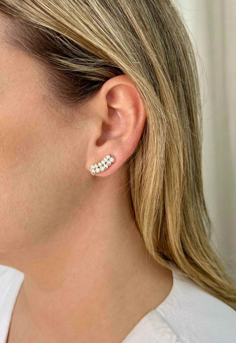 Brinco Lara earcuff boreal