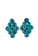 Brinco Surpreendente com pedras blue zircon